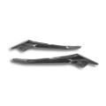 DBK Special Parts (Ducabike) Carbon Fiber Lower Tank Inserts for Triumph Speed Triple 1200 RR /RS